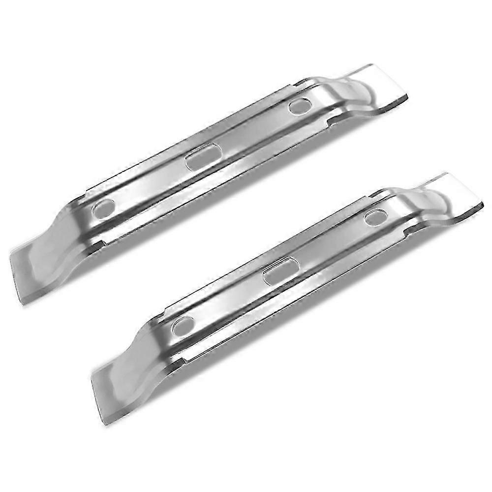 Set Mit 2 Ersatzmessern Aus Edelstahl (20 Cm) Für Stihl Viking Rasenmäher.