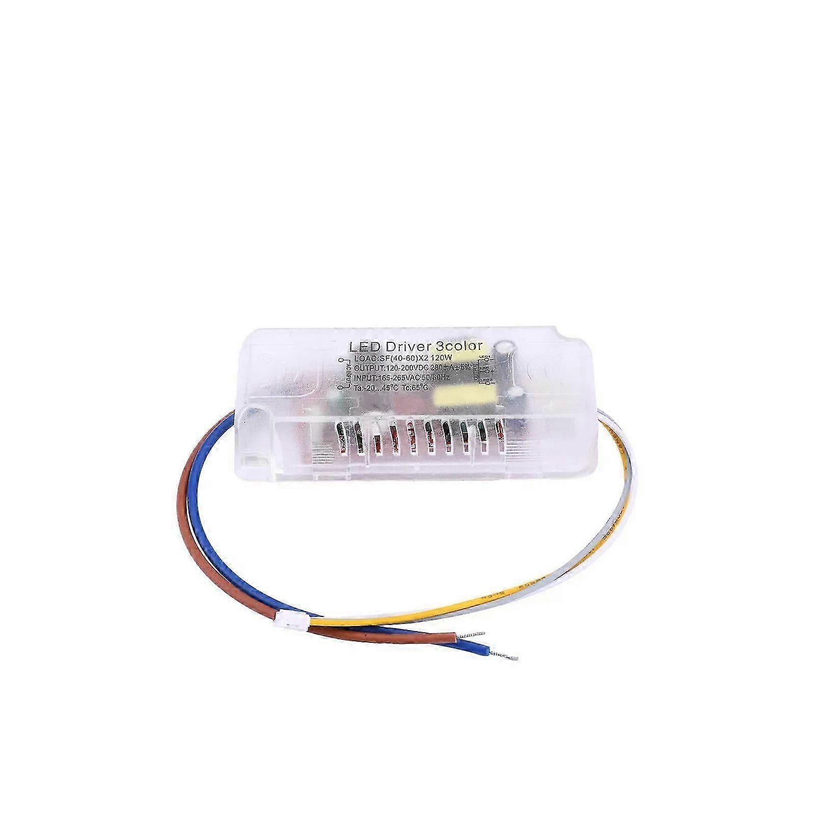 Netzteil Für Deckenleuchte Mit Infrarot-fernbedienung Und Intelligentem Led-dimmer (40-60 2 120 W).