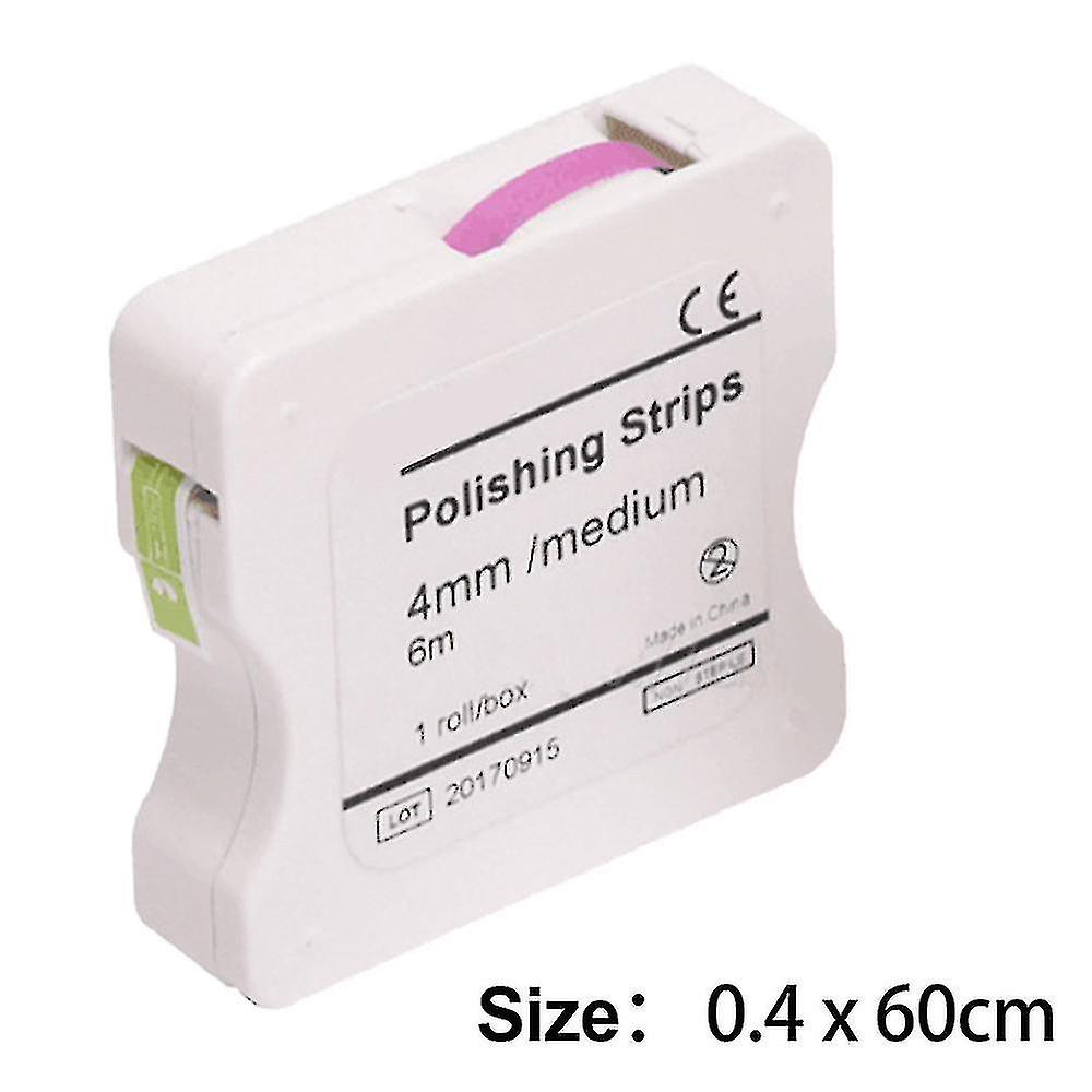 1 Rolle Zahnpolierstreifen, 4 Mm Polierstreifen