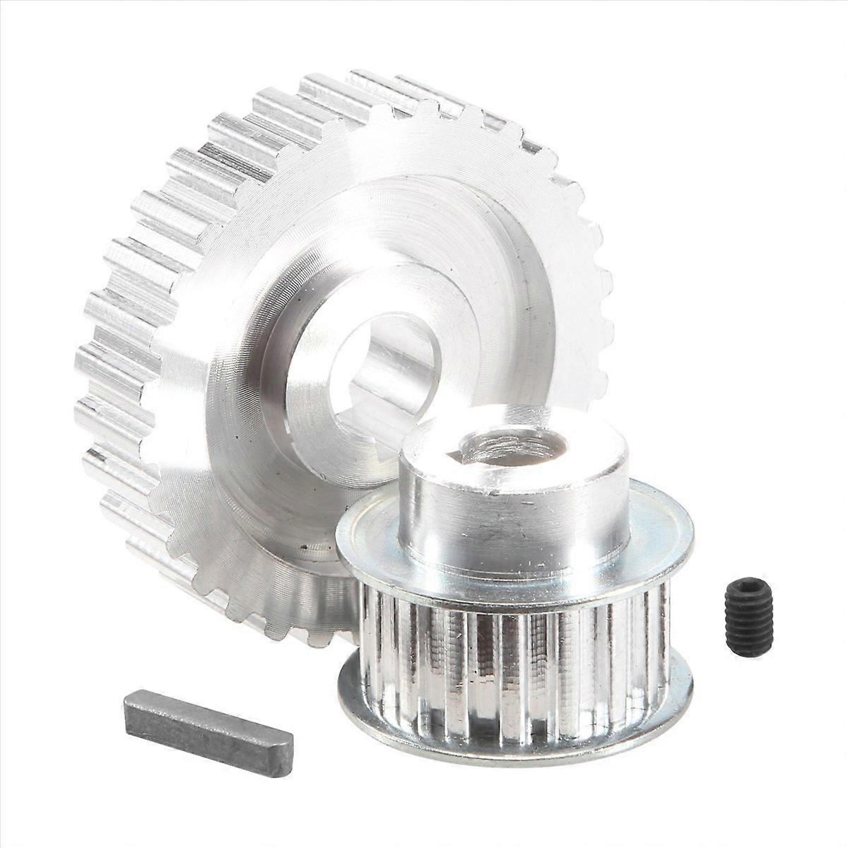 2 Synchrone Metallriemenscheiben Für Getriebemotor, Antriebsriemen, Kettenrad S Cj0618, Zahnräder Für Mini-drehmaschine, Metall