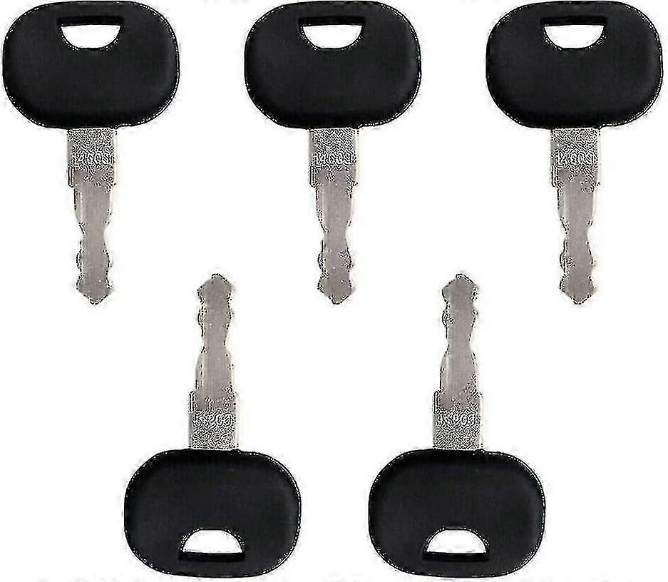 Schlüssel 14603 - Packung Mit 10 Ersatzzündschlüsseln, Kompatibel Mit Fendt, Claas, Liebherr, Zetteleyer, Deutz, Manitou, New Holland, Hydraulikbaggern, Ladern Usw.