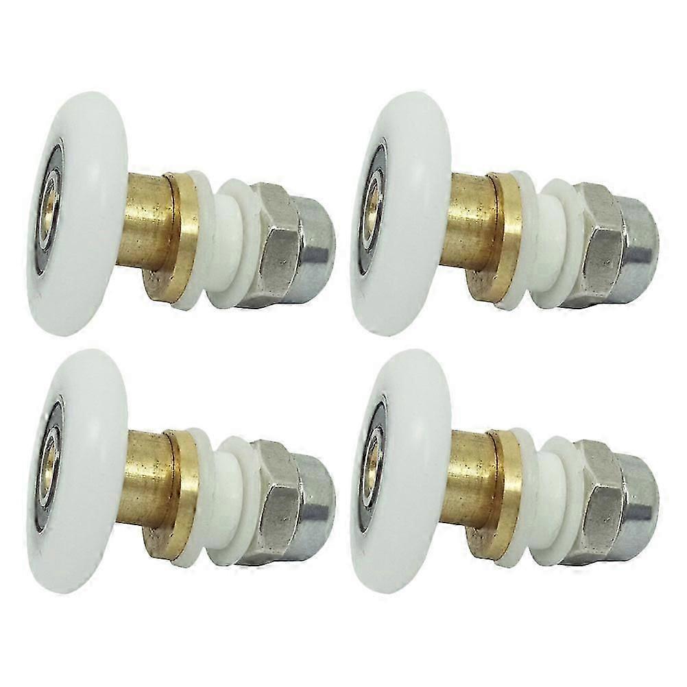 Ersatzteile Für Duschtüren Aus Glas: Badezimmertürrollen (4 Stück), Robust Und Leichtgängig.
