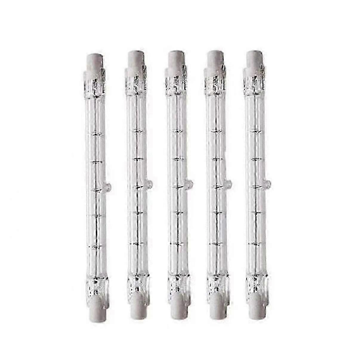 R7s 189 Mm 1000 W Dimmbare Halogen-stiftlampe, J189 Sockel, Für Landschafts-, Sicherheits- Und Öffentliche Beleuchtung (5er-pack).
