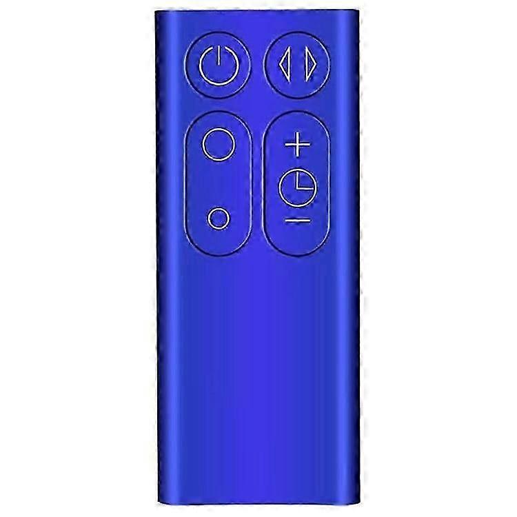 Ergonomische Blaue Kunststofffernbedienung, Kompatibel Mit Dyson Tp00 / Tp01 / Am11 Ventilatoren.