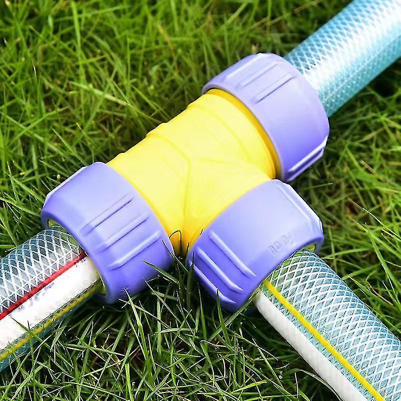 3-wege-t-förmige Gartenschlauchverbinder, Schnellkupplungen Für Luftschläuche, Für Küchenarmaturen Und Gartenbewässerung.