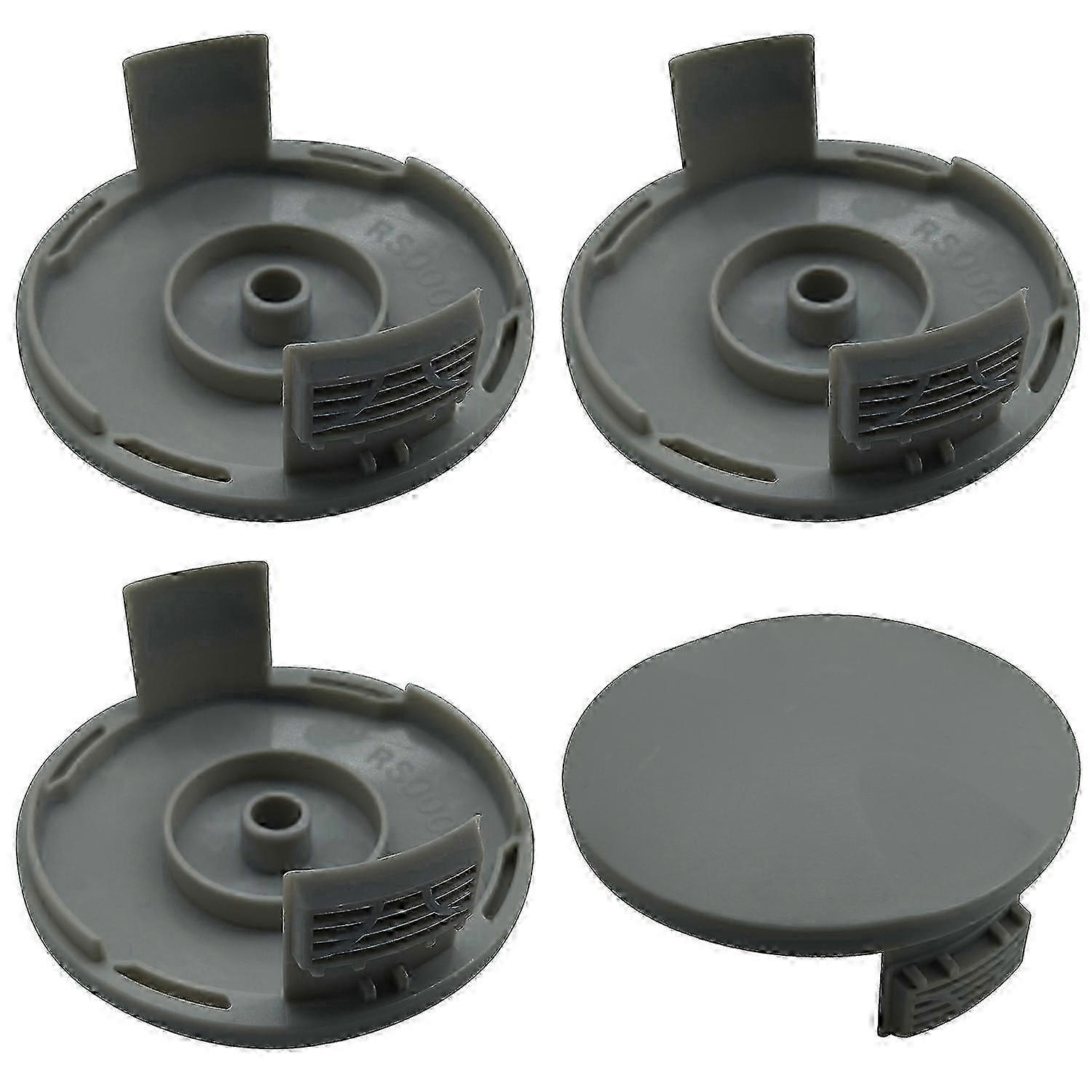 Satz Mit 4 Ersatz-spulenkappen Für Ryobi Rasenmäher Rlt4027, Rlt4125, Rlt5027, Rlt6030, Rlt5127 Und Rlt6130