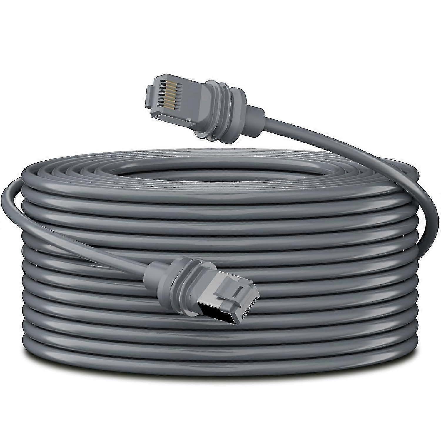 Starlink Gen 3-kabel, 46 M (150 Ft), V3-kabel Für Standard-kit, Wasserdichtes Star Link Ethernet, Grau