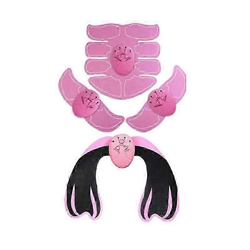 Elektrisches Muskeltrainingsgerät Für Hüften, Bauch Und Arme Zur Figurformung (rosa)