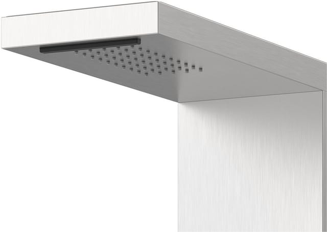 Duscharmatur Duschset Essenza chrom 125x20 cm - Regendusche - Handbrause mit Schlauch - Marwell