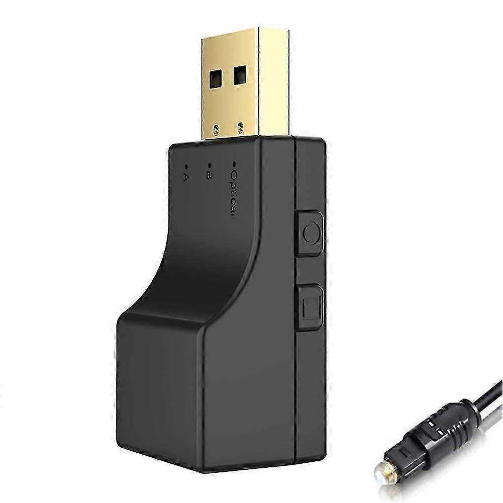 2-in-1 Bluetooth- Und Spdif-transmitter, Bluetooth 5.0-audio-transmitter, Drahtlose Optische Übertragung Mit Geringer Latenz