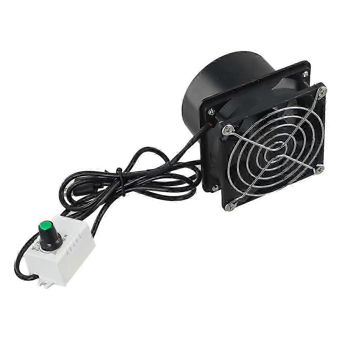 Rauchabzugsventilator Mit Usb-drehzahlregelung, Rauchabzug, Abluftventilator Für Abluftkanäle, Drehzahl Über Usb Einstellbar