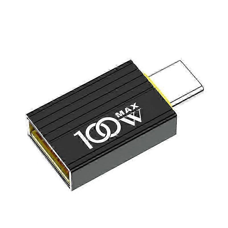 Usb-c-auf-usb-3.0-10-gbit/s-adapter, Usb-c-stecker Auf Usb-3.0-adapter (schwarz)