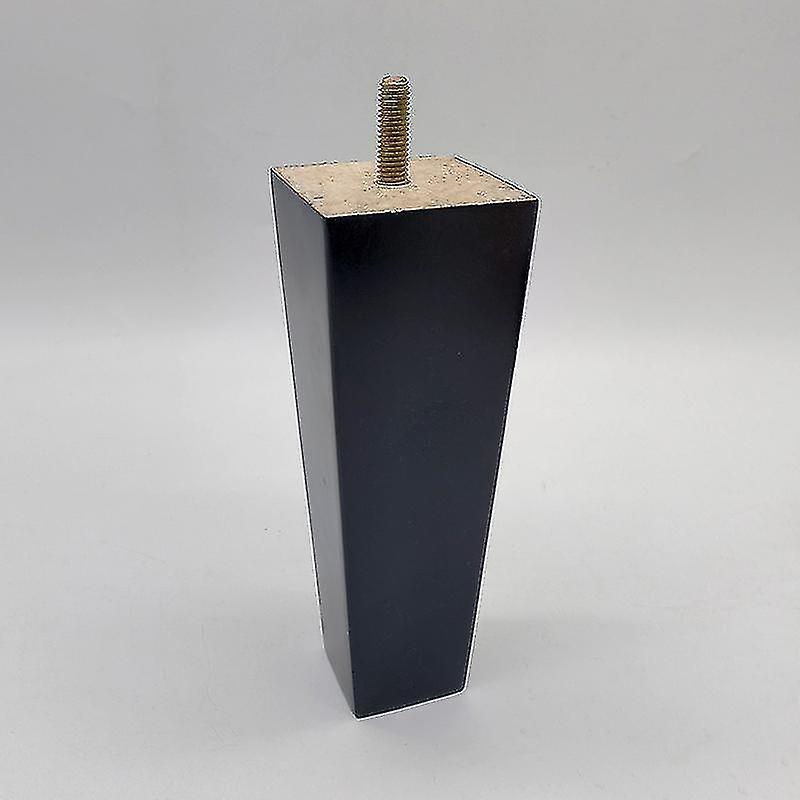 Set Mit 4 Sofabeinen Aus Massivholz, Stabile Bett- Und Schrankbeine, Sofabeine Aus Holz (8 Cm, Schwarz) -ys
