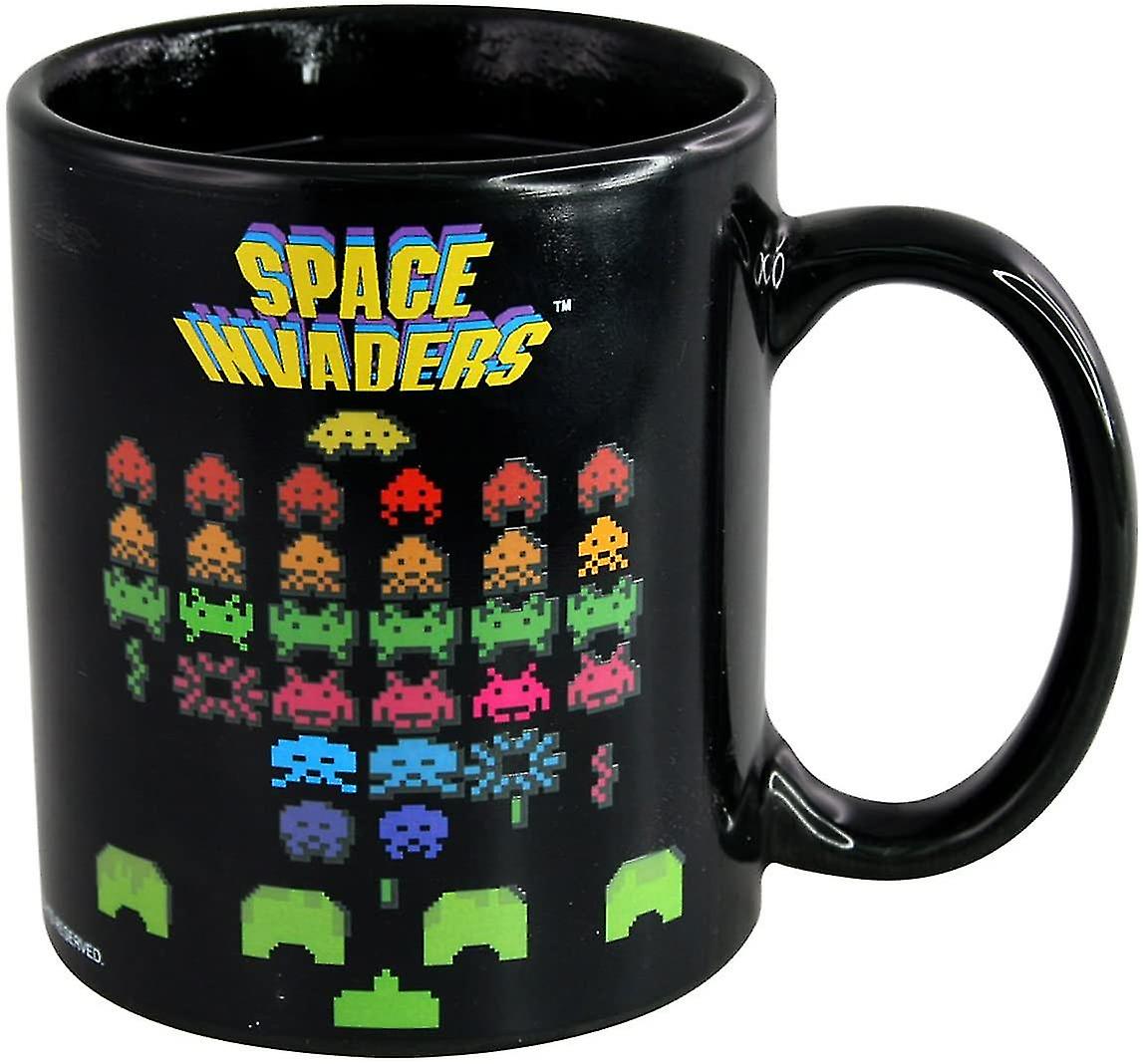 Space Invaders Spa001 Farbwechselbecher