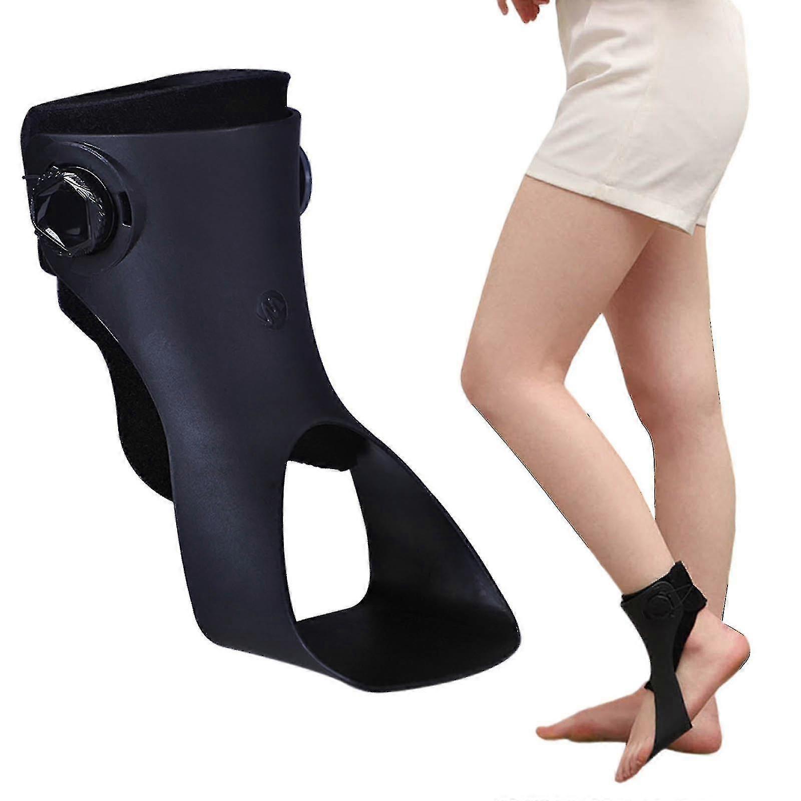 Verstellbare Afo-fußheberorthese, Knöchelbandage, Gangverbesserungshilfe (links Xl)
