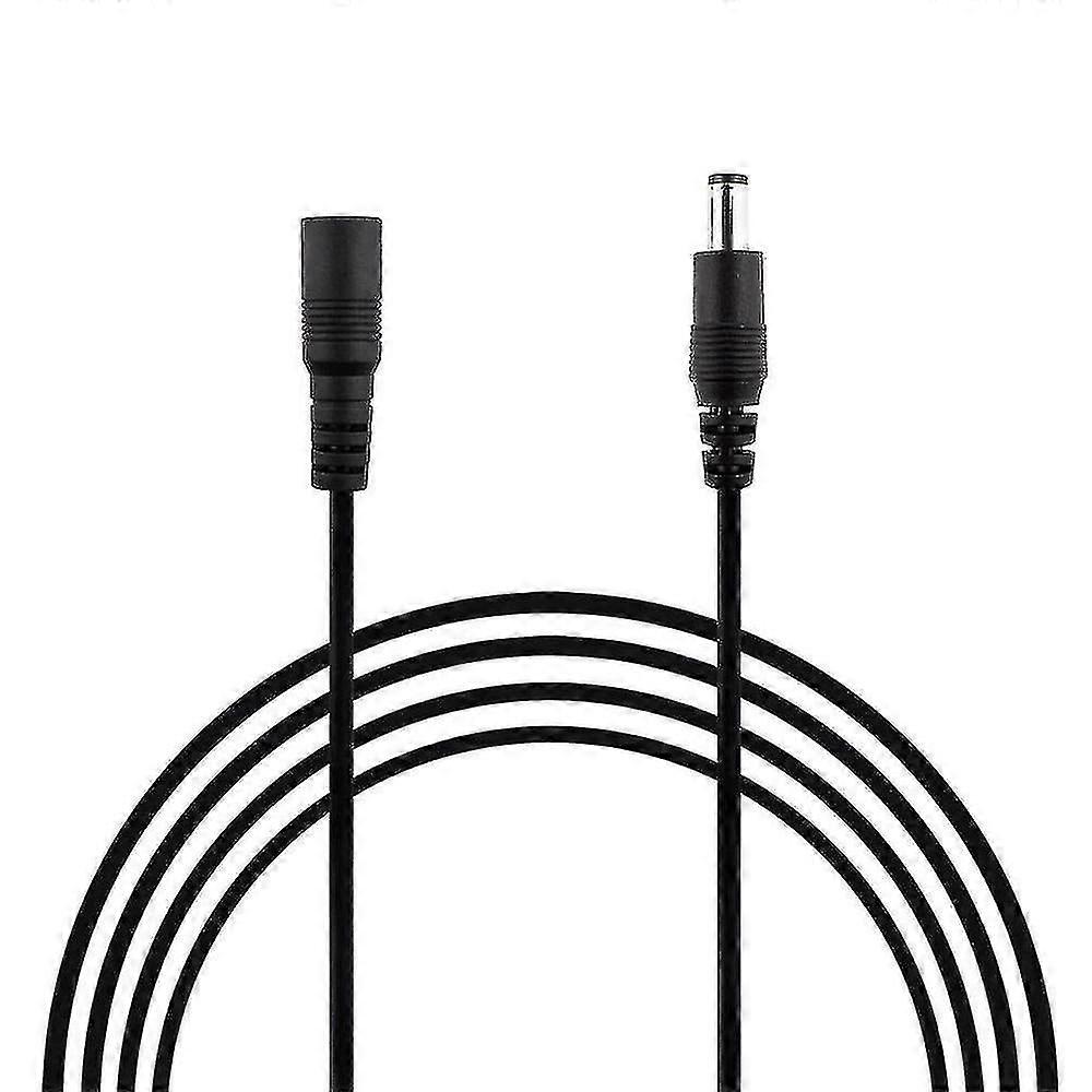 Verlängerungskabel Für 12v Dc-netzteil (5m, Schwarz)