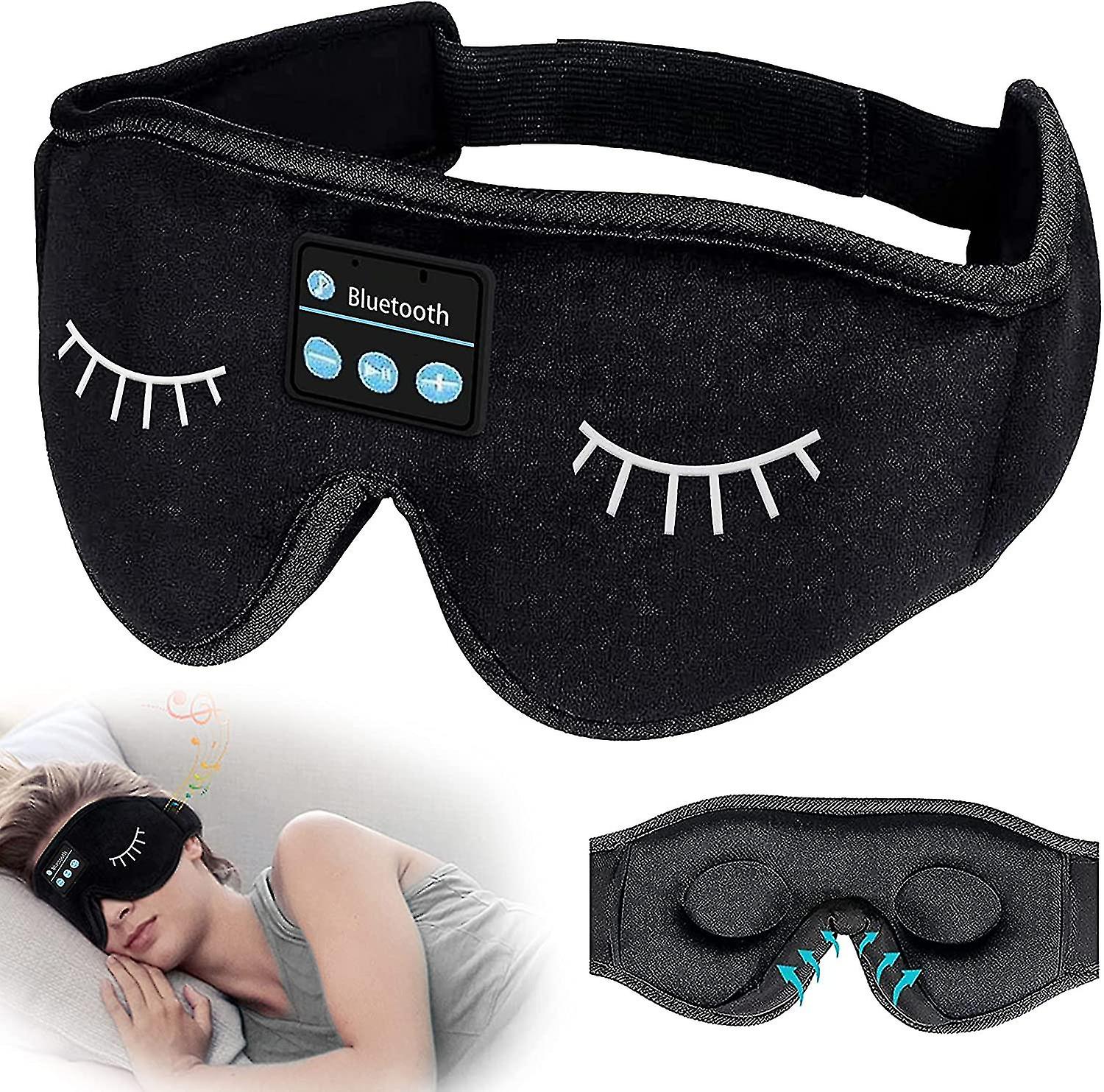 Bluetooth-schlafkopfhörer, Musikalische Schlafmaske, Kabelloses 3d-bluetooth-5.2-schlaf-headset Mit Kopfband Und Integriertem Hd-lautsprecher, Geburtstagsgeschenk Für Frauen