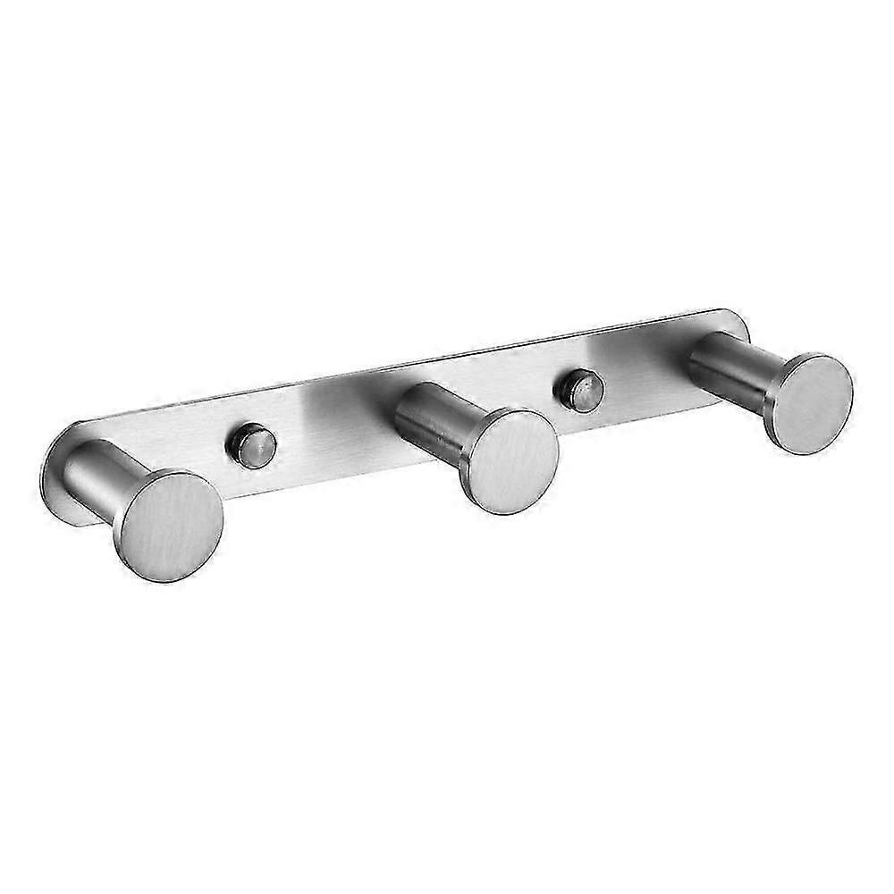 Handtuchhaken Aus Edelstahl Mit 3 Haken (silber)