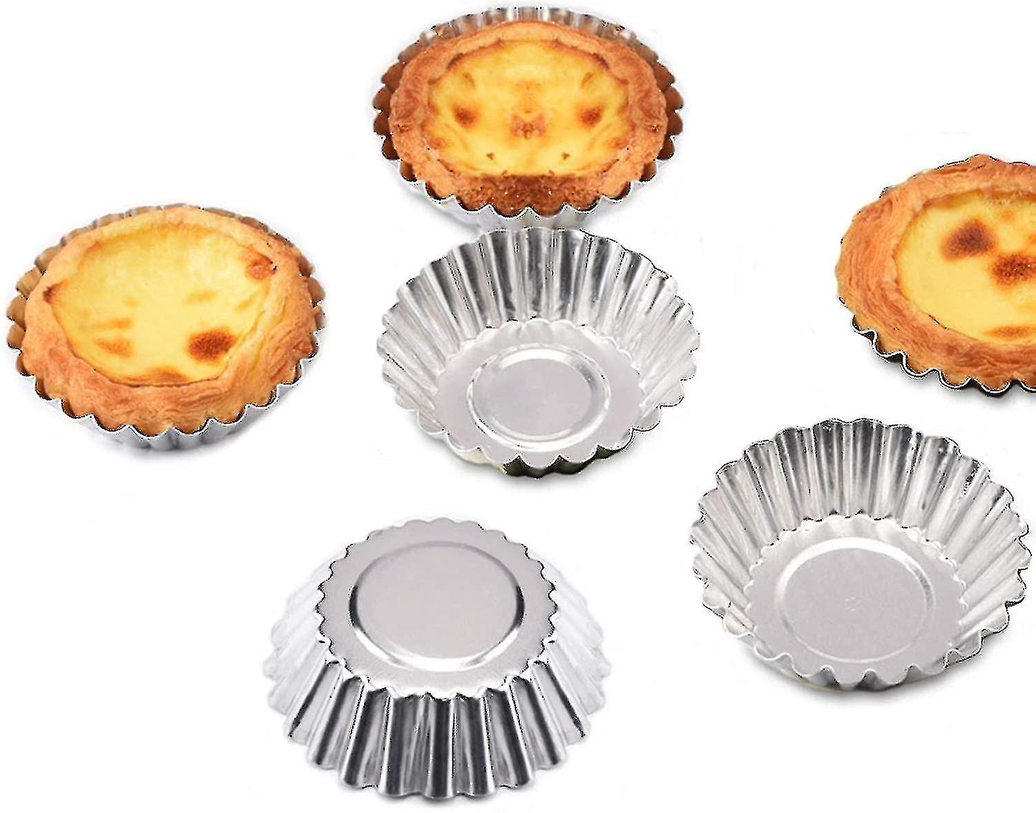 50 Antihaftbeschichtete Edelstahl-muffin- Und Törtchenformen
