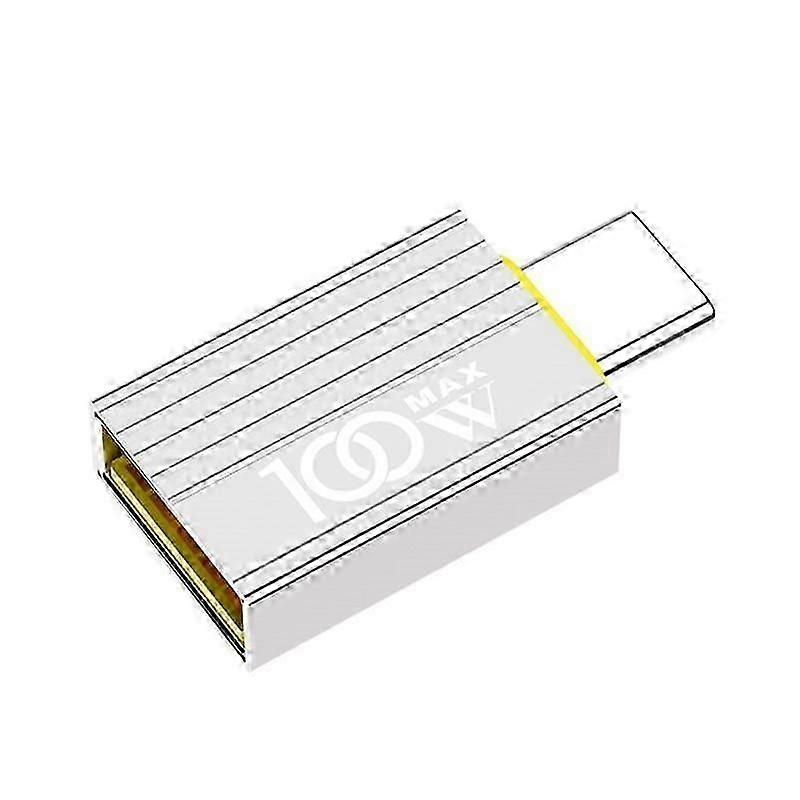 Usb-c-auf-usb-3.0-10-gbit/s-adapter, Usb-c-stecker Auf Usb-3.0-adapter (silber)