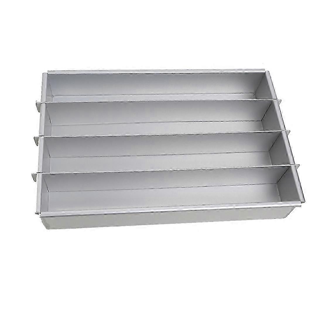 Battenberg-kuchenform, Eloxiertes Aluminium In Profiqualität, Silber A