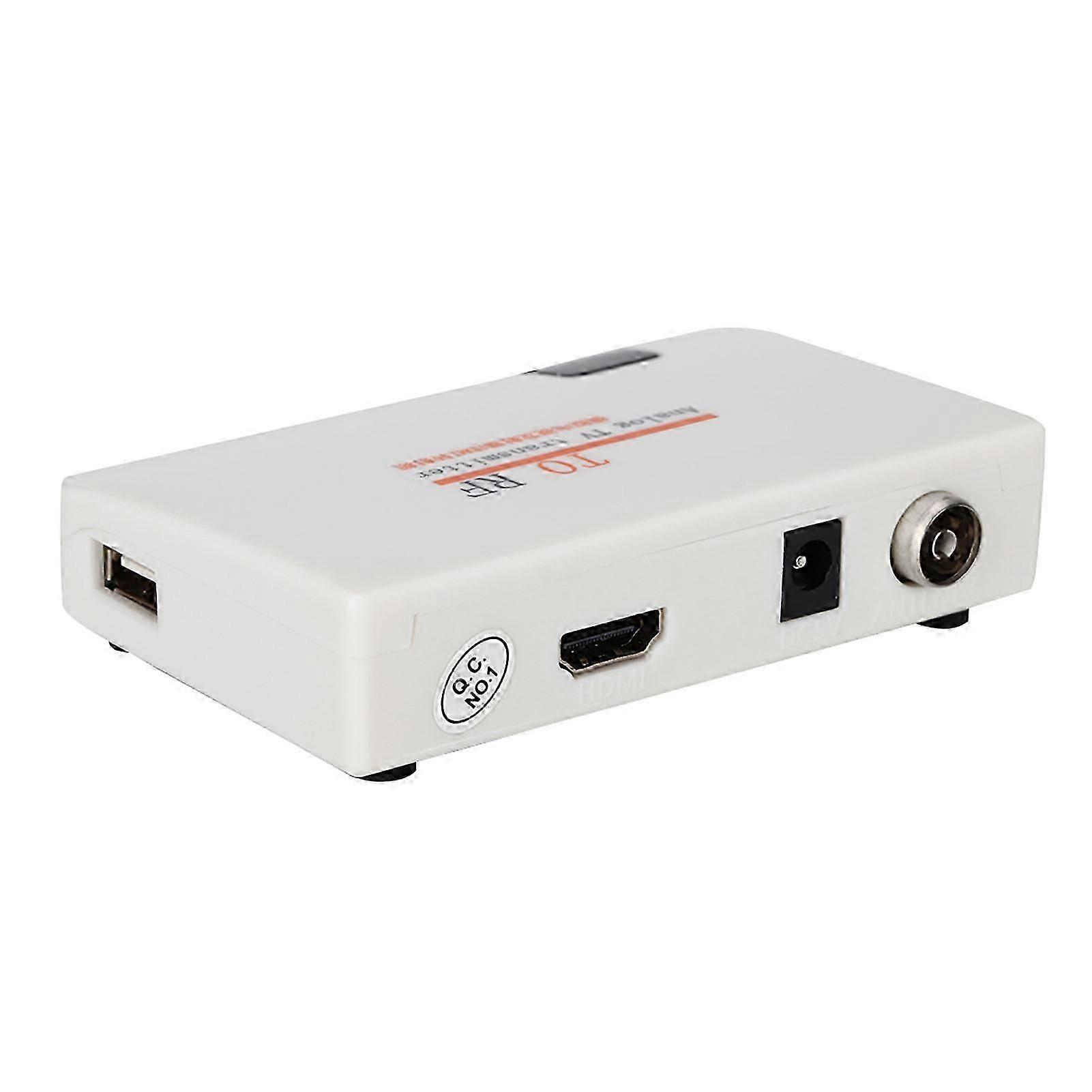 Hdmi-zu-rf-koaxial-konverter-adapterbox Zur Unterstützung Von Auflösungen Von 480p Bis 1080p.