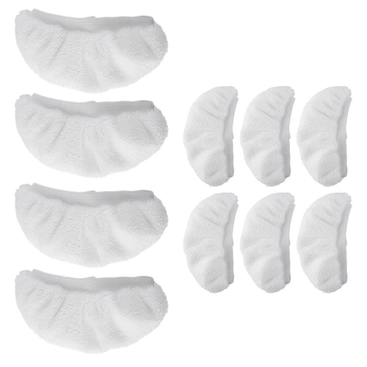 Set Mit 10 Zubehörteilen Für Dampfreiniger, Universelle Und Wiederverwendbare Dampfreinigungstücher, Zubehör Für Tragbare Dampfreiniger