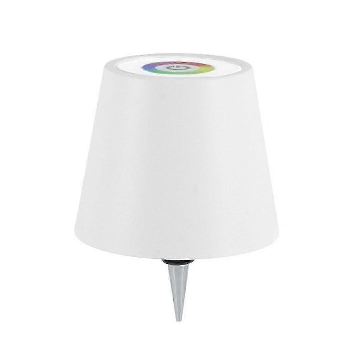 Kabellose Flaschenlampe, Rgb-modi Und 3-farbig Dimmbarer Lampenschirm, Wiederaufladbare Flaschenlampe (weiß)