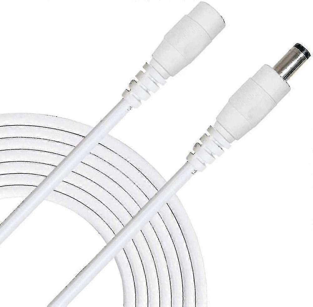 Verlängerungskabel Für 12v Dc-netzteil (5m, Weiß)