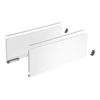 Hettich Avantech You Zarge Stahl Weiss Set H187 NL350