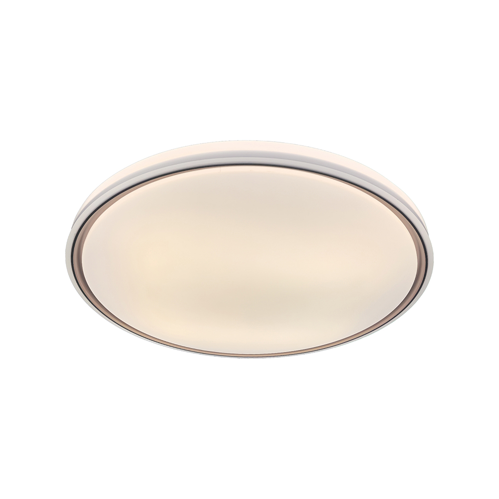 V-tac 60w Led-deckenleuchte 6000lm Cct Dimmbar Mit Fernbedienung Braun 24203