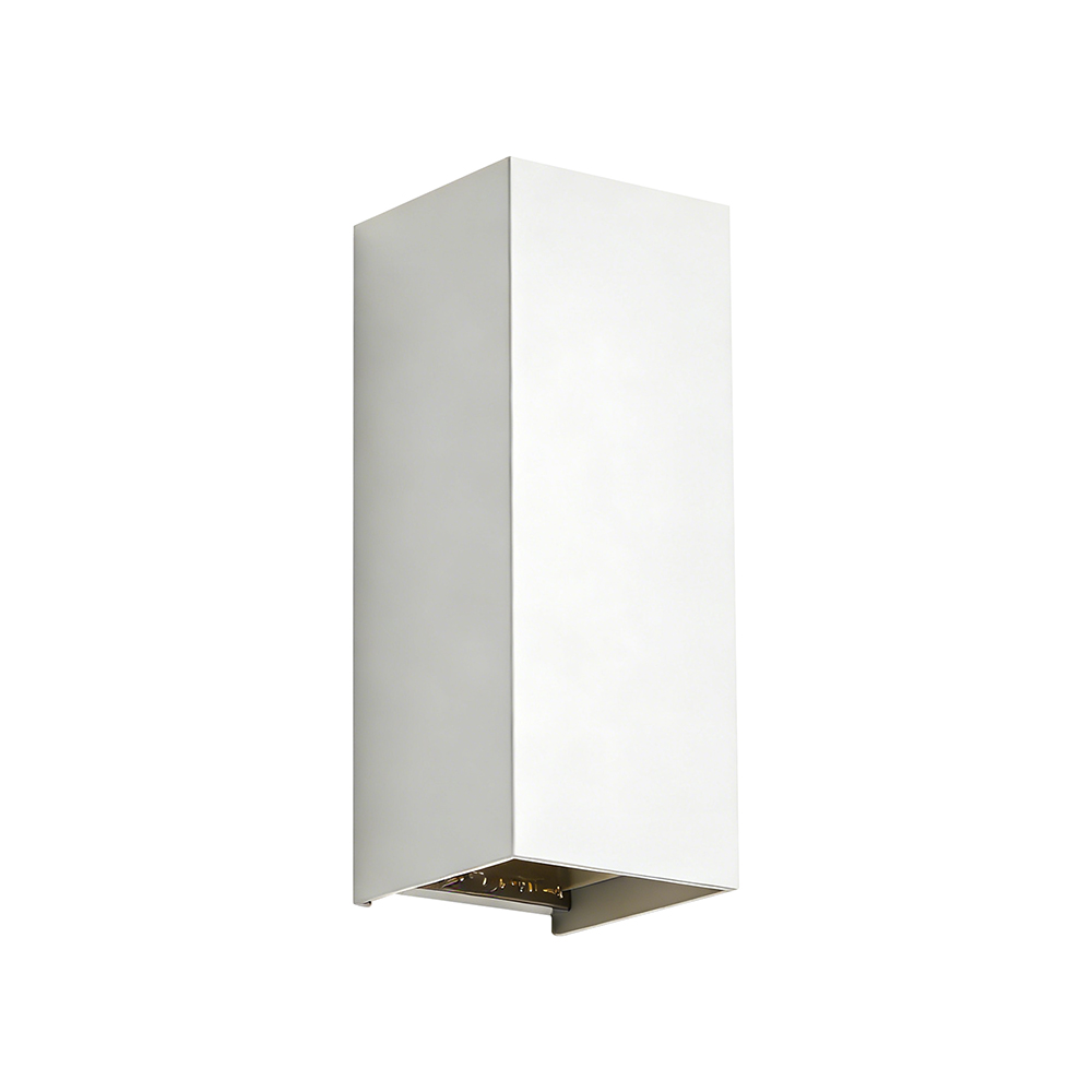 V-tac 24345 10w Weiße Led-außenwandleuchte Mit Nach Oben Und Unten Gerichtetem Lichtkegel, Einstellbare Farbtemperatur 2700k 3200k 4000k Ip65