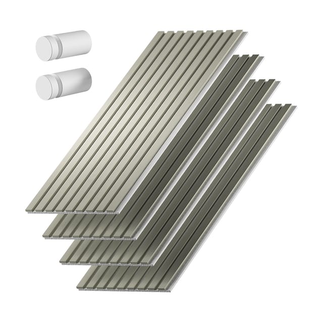 Akustikpaneel Sonoa, Salbeigrün/weiß, 4er Set, Vicco