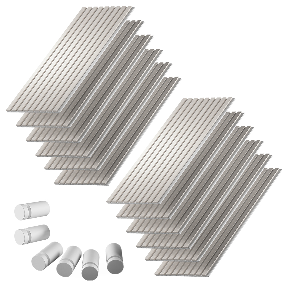 Akustikpaneel Sonoa, Weiß, 12er Set, Vicco