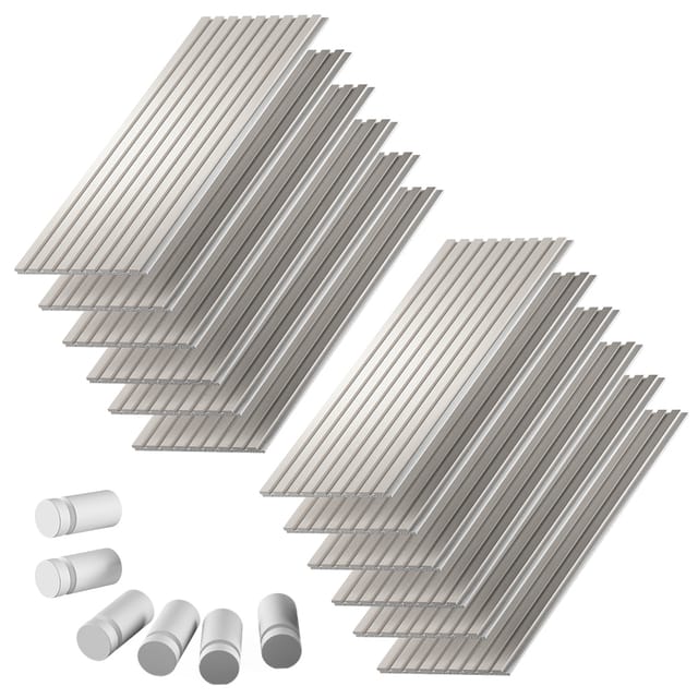 Akustikpaneel Sonoa, Weiß, 12er Set, Vicco