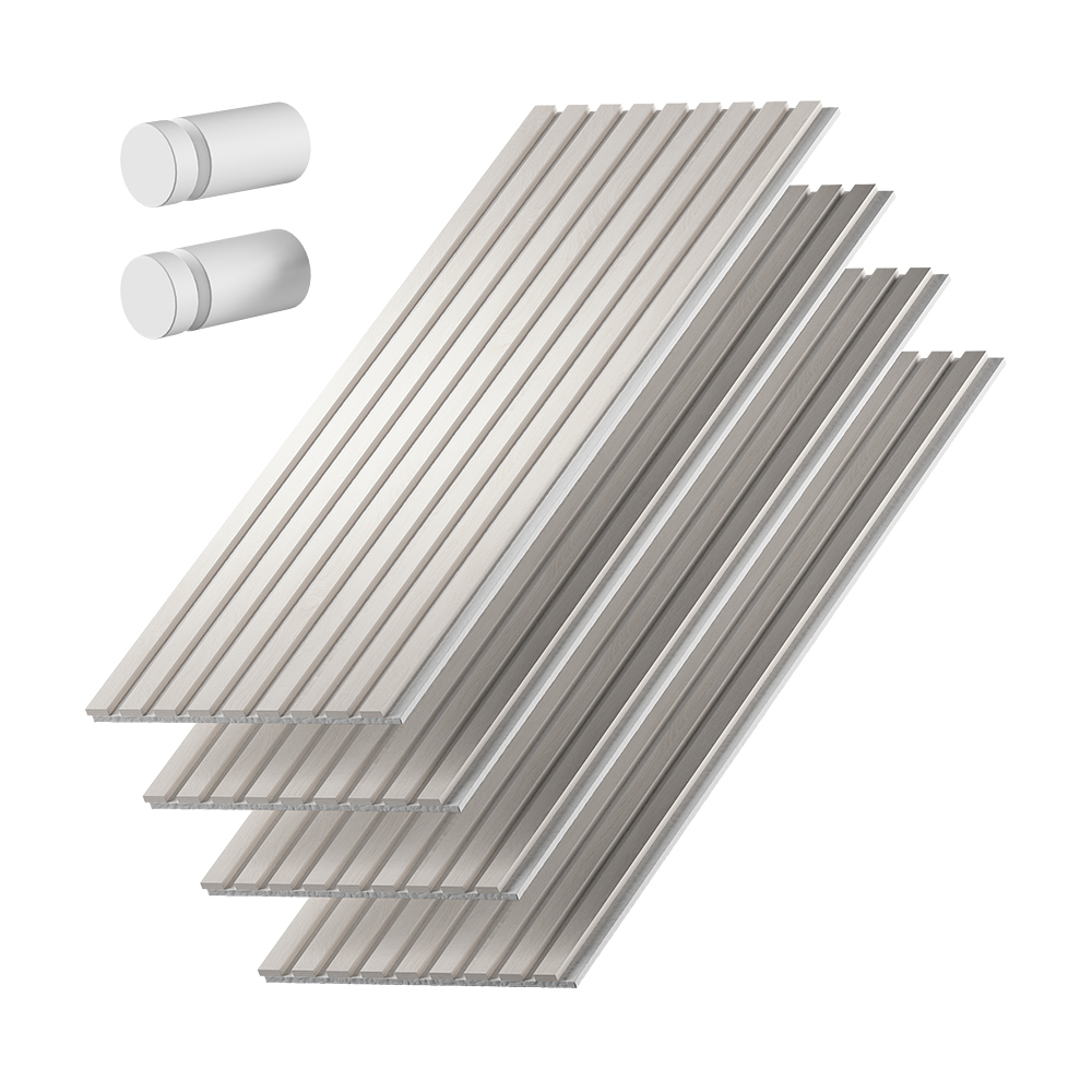 Akustikpaneel Sonoa, Weiß, 4er Set, Vicco