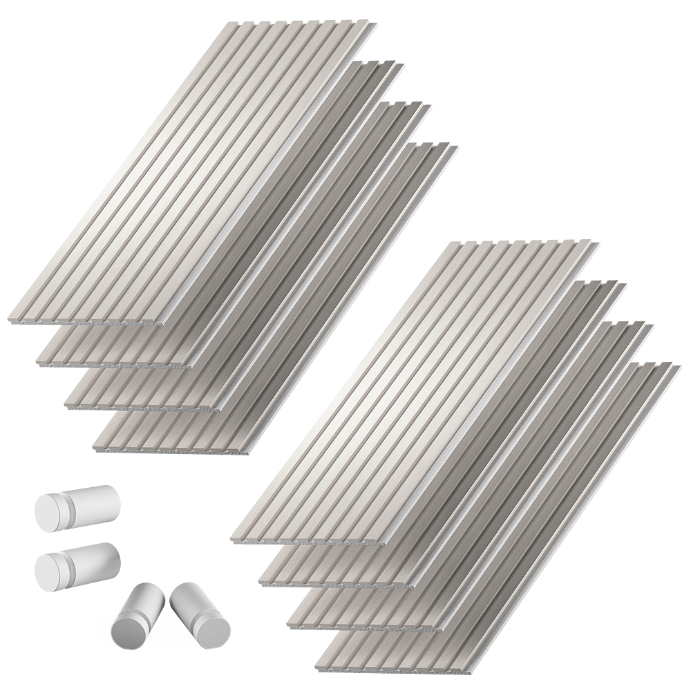 Akustikpaneel Sonoa, Weiß, 8er Set, Vicco