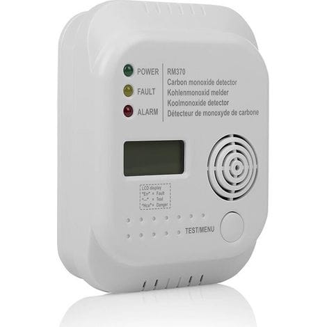Kohlenmonoxidmelder, Intelligenter Kohlenmonoxidmelder Mit Lcd-display, Rm370 Kohlenmonoxidmelder -inhhub