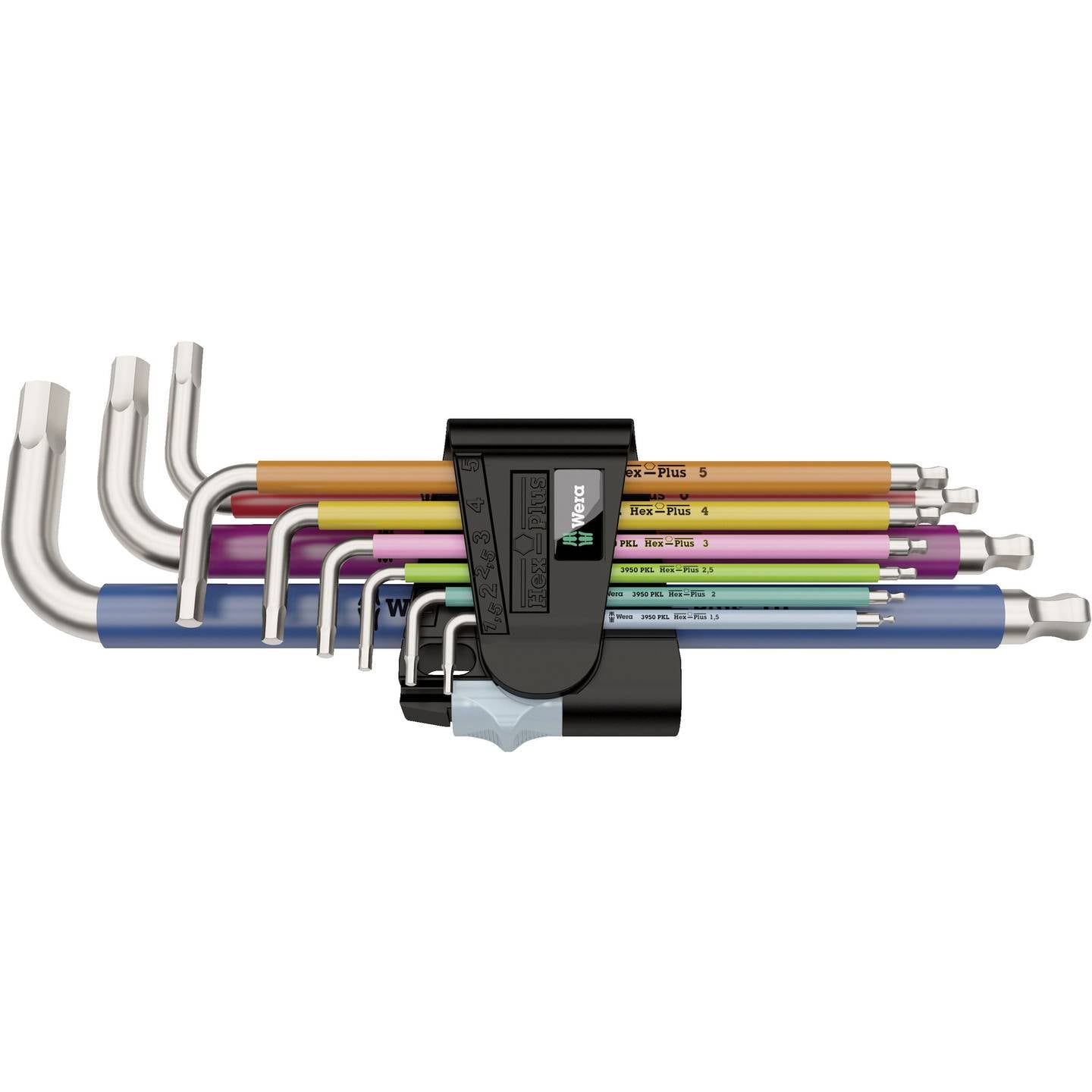 [gebraucht] B-ware Wera Winkelschlüsselset Multicolour 9tlg Werkzeug Set Handwerkzeug 9-teilig