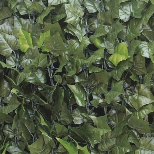 Künstliche Hecke Immergrüne Efeuplatte mt 3 x 1 h