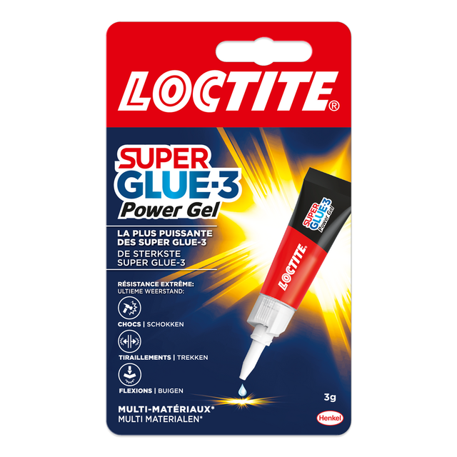 Klebstoff Superglue 3 Power Flex 3g.