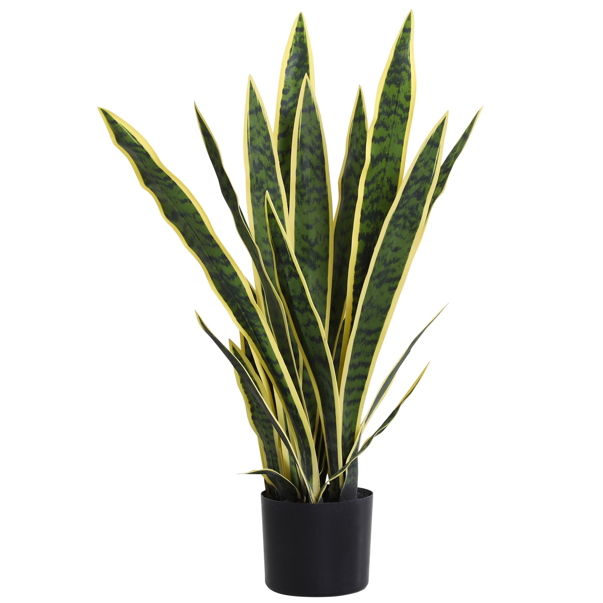 Künstliche Sansevieria. Groß (77 Cm). Künstliche Topfpflanze Fürs Wohnzimmer. Geschenkidee