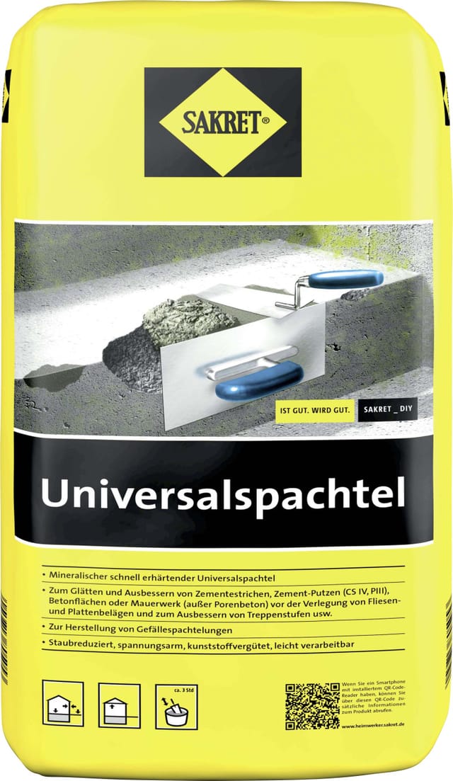 Universalspachtel 20 kg Spachtelmassen - Sakret