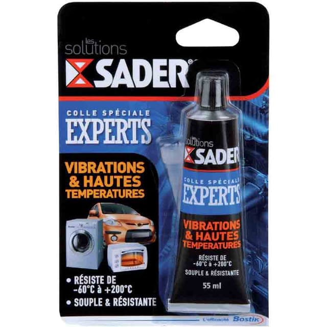 Vibrations- und Hochtemperaturkleber 55ml Sader