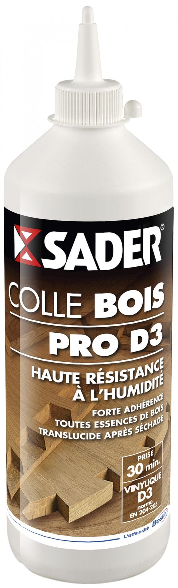 SADER Pro d3 progressiver Holzleim, 750 g SADER