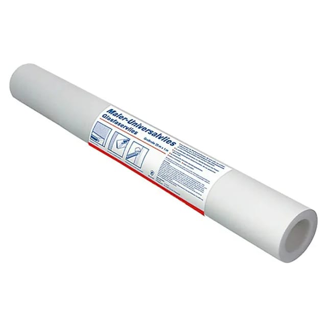 Decotric - Maler-Universalvlies Glasfaservlies, Großrolle 25 m Armierungsgewebe