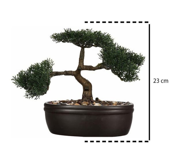 Atmosphera - Künstlicher Bonsai - Keramiktopf - H23 cm créateur d'intérieur