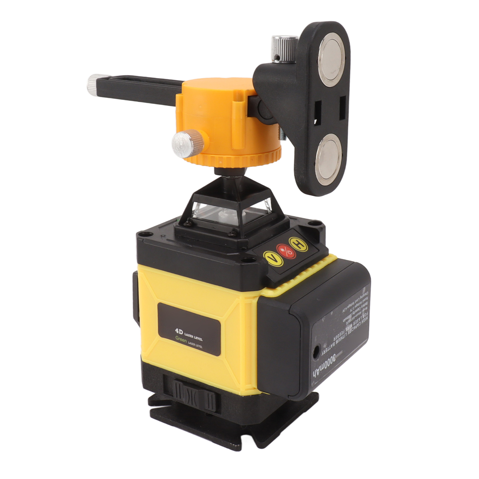 Grüner Laser-nivelliergerät Für Den Heimgebrauch, Einzelladung, Wandmontage, 360°-nivelliergerät, Ferngesteuerter Grüner Laserprojektor, 100-240 V, Europäischer Standard, 16 Drähte.