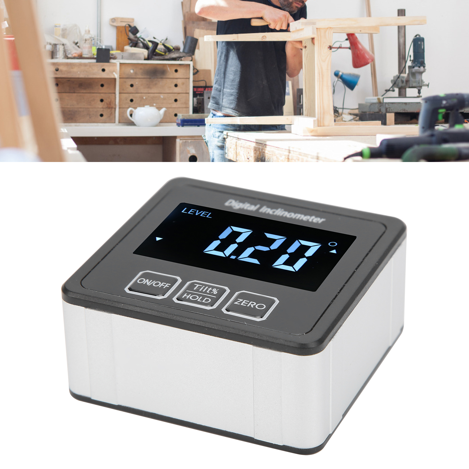 Lcd-digitalwinkelmessgerät, Neigungsmesser