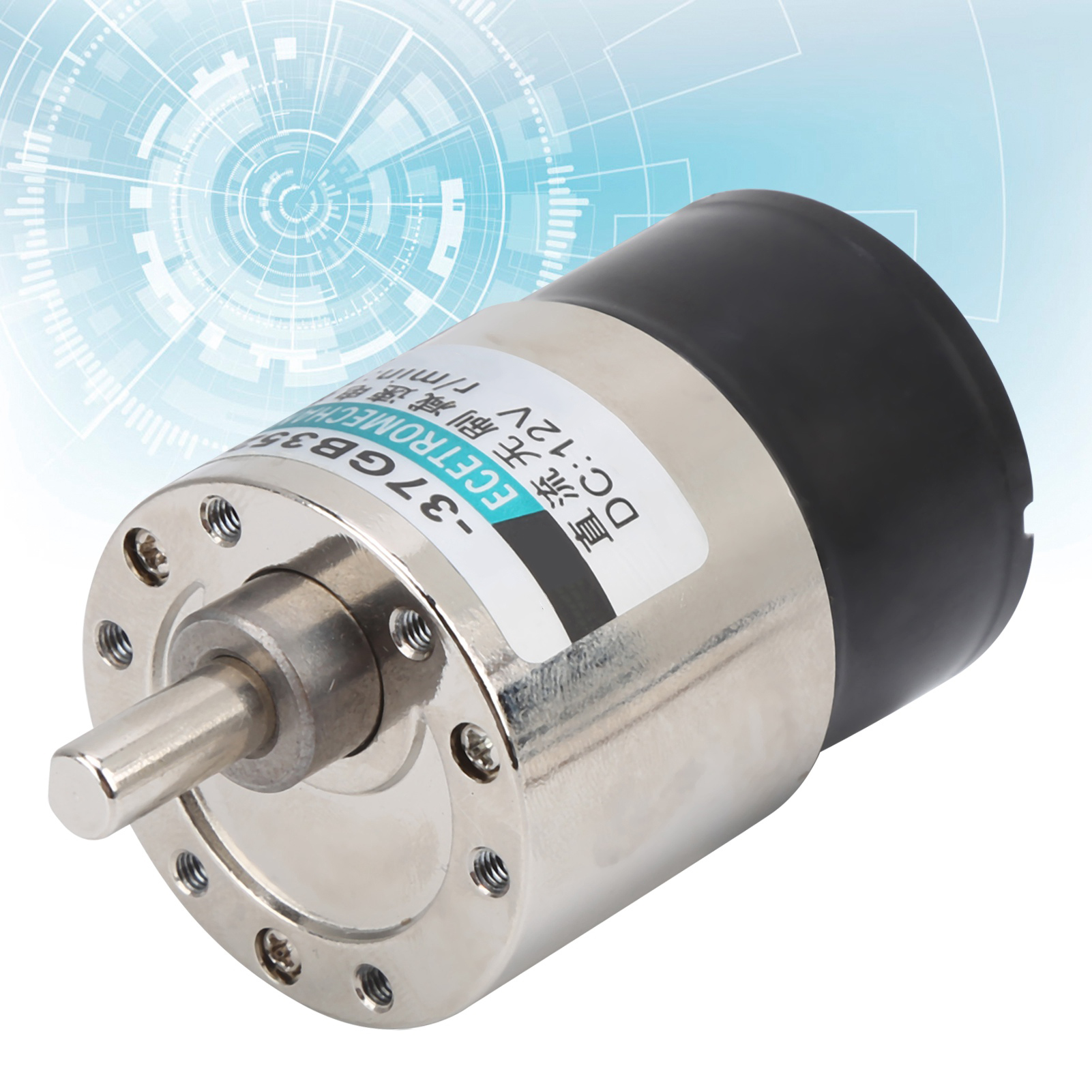 Xd-37gb3525+ Halterung Für Bürstenlosen 12-v-gleichstrommotor, Kleiner Bürstenloser Getriebemotor, Vorwärts-/rückwärtsmotor, Langsamläufermotor, 5 U/min